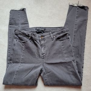 Abercrombie & Fitch gray skinny jeans